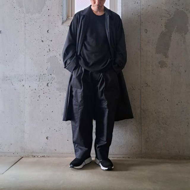  TUKI (ツキ) 0183 [COMBAT PANTS 2/COTTON RIP STOP] コンバットパンツ 2 / コットンリップストップ (BLACK)
