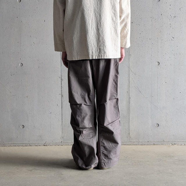 TUKI (ツキ) 0041[PAJAMAS / SHEETING]  パジャマパンツ (SAGE GREEN)