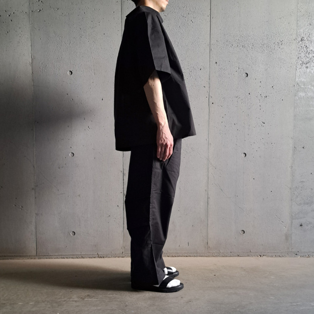 TUKI (ツキ) 0041[PAJAMAS / SHEETING]  パジャマパンツ (BLACK)