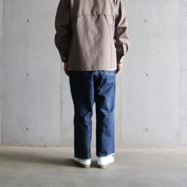 TUKI (ツキ) 0032 [TYPE3 INDIGO DENIM]　タイプスリー ノンウォッシュデニムクロップドパンツ(INDIGO)