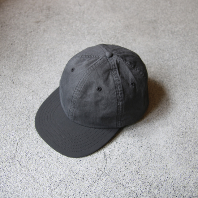 YARMO THE UNIFORM (ヤーモ ザ ユニフォーム) SB251-205 [ YARMO LOGO CAP ] ロゴ刺繍 キャップ (NAVY) (BLACK(墨黒)) 