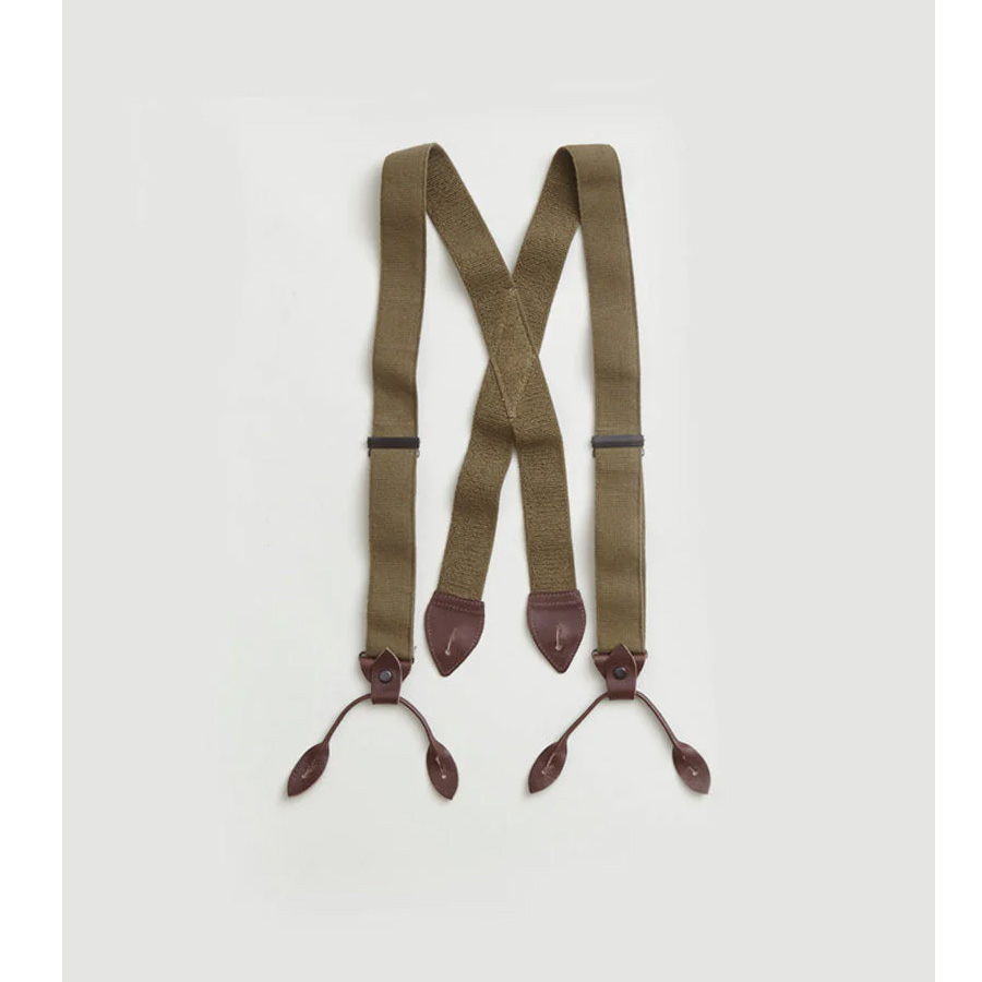 NIGEL  CABOURN (ナイジェルケーボン)  [MAINE LINE] 80480064000 [US ARMY SUSPENDER] USアーミーサスペンダー (3COLOR)