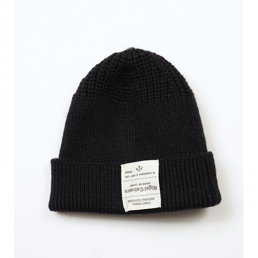 NIGEL  CABOURN (ナイジェルケーボン)  [MAINE LINE] 80470066011 [US NAVY KNIT CAP WOOL] ニットキャップ (2COLOR)