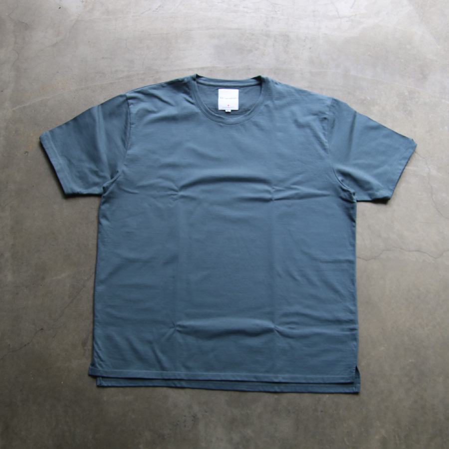 Re made in tokyo Japan (アールイーメイドイントウキョウジャパン) 8321S-CT [ Tokyo Made Dress Organic T-shirt ] トウキョウメイドドレスオーガニックTシャツ (4COLOR)