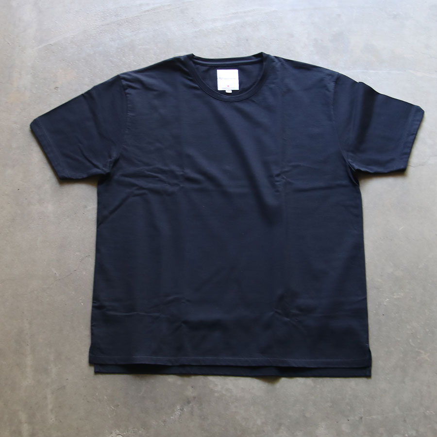 Re made in tokyo Japan (アールイーメイドイントウキョウジャパン) 8321S-CT [ Tokyo Made Dress Organic T-shirt ] トウキョウメイドドレスオーガニックTシャツ (4COLOR)