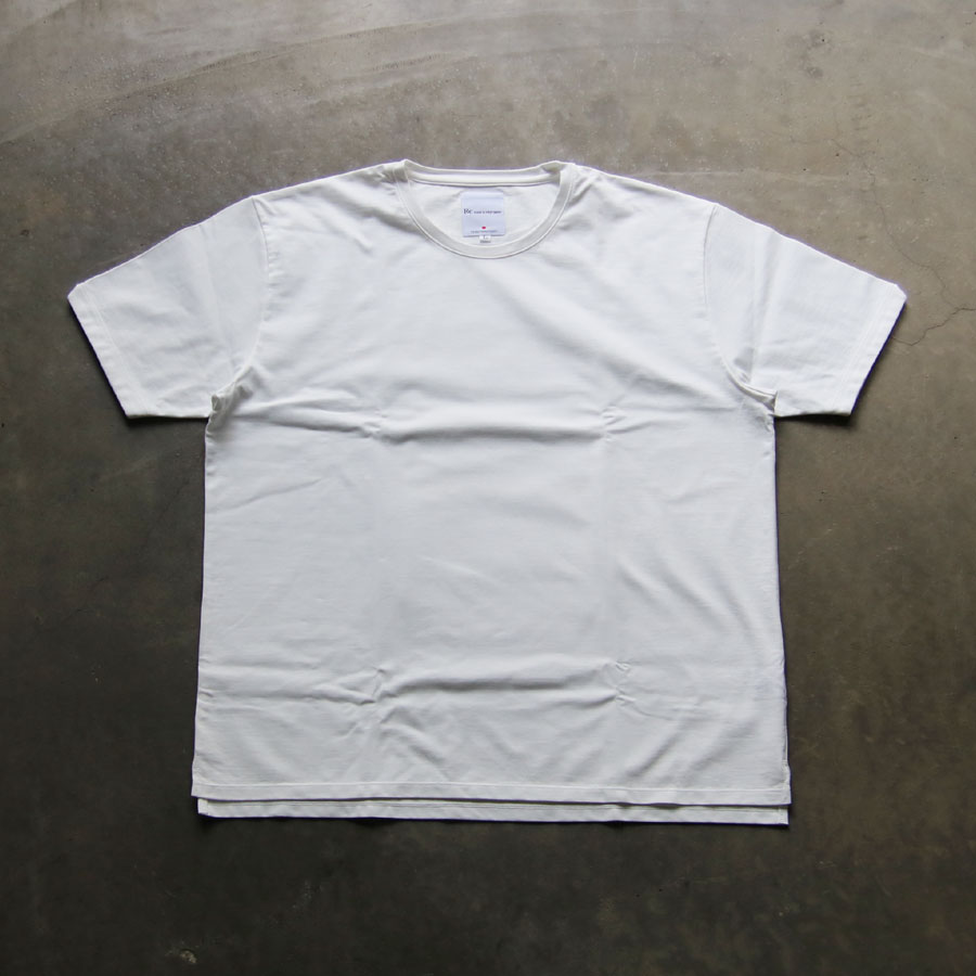 Re made in tokyo Japan (アールイーメイドイントウキョウジャパン) 8321S-CT [ Tokyo Made Dress Organic T-shirt ] トウキョウメイドドレスオーガニックTシャツ (4COLOR)