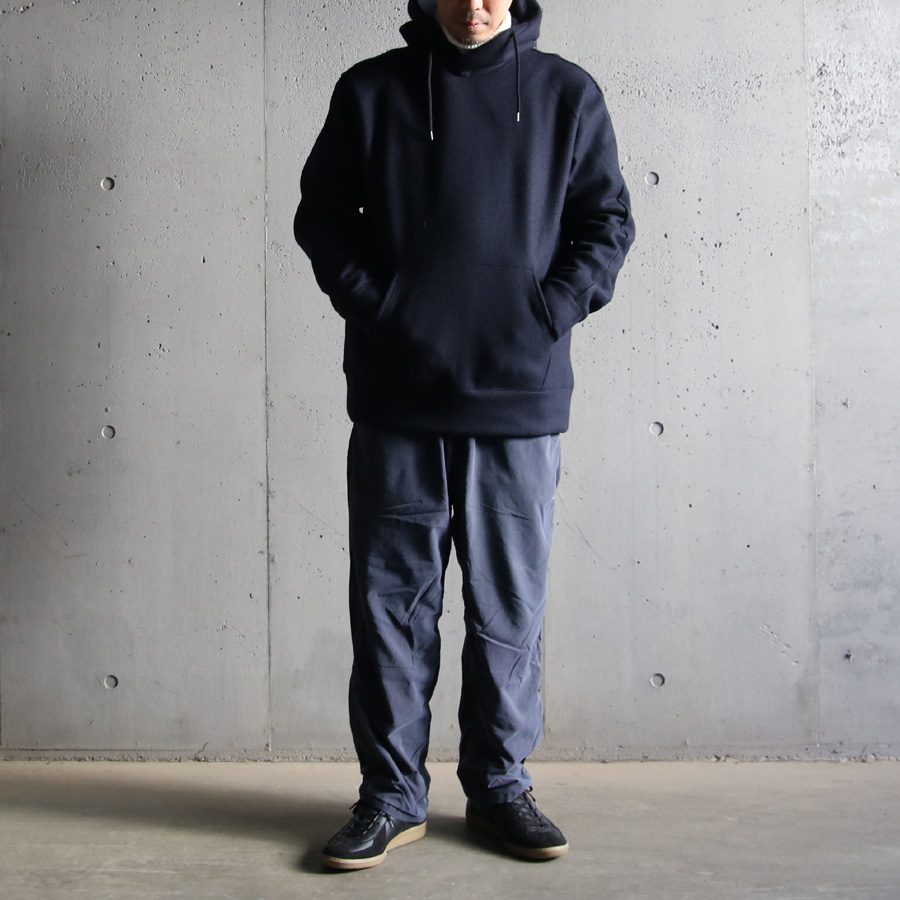 Re made in tokyo japan (アールイーメイドイントウキョウジャパン) 7022A-CT  [ Wool Melton Pull Over Parka ] ウールメルトン プルオーバーパーカー (2COLOR) 