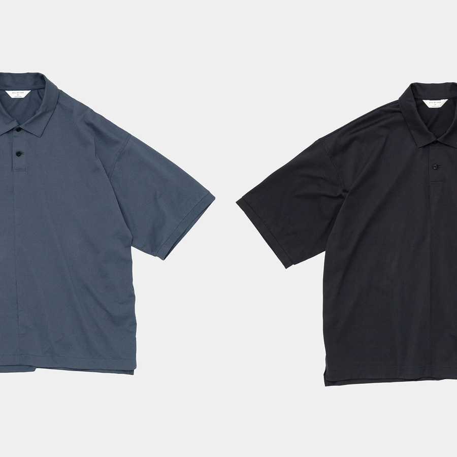 STILL BY HAND (スティルバイハンド)  [ CS05242 ] High Gauge Cotton Polo Shirts ハイゲージコットン ポロシャツ(2COLOR)