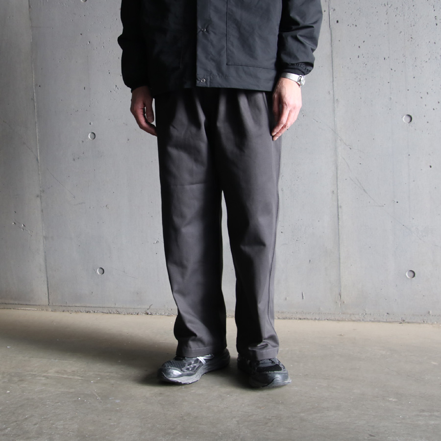 STILL BY HAND (スティルバイハンド)  [ PT03234 ] 1 TUCK WIDE CHINO PANTS / ワンタックワイドチノパンツ (2COLOR)