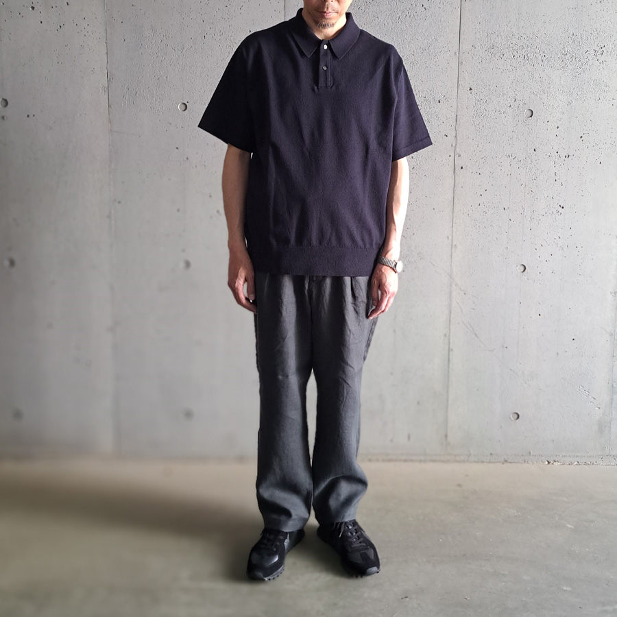 STILL BY HAND (スティルバイハンド)  [ PT06242 ] リネン テーパードパンツ (2COLOR)