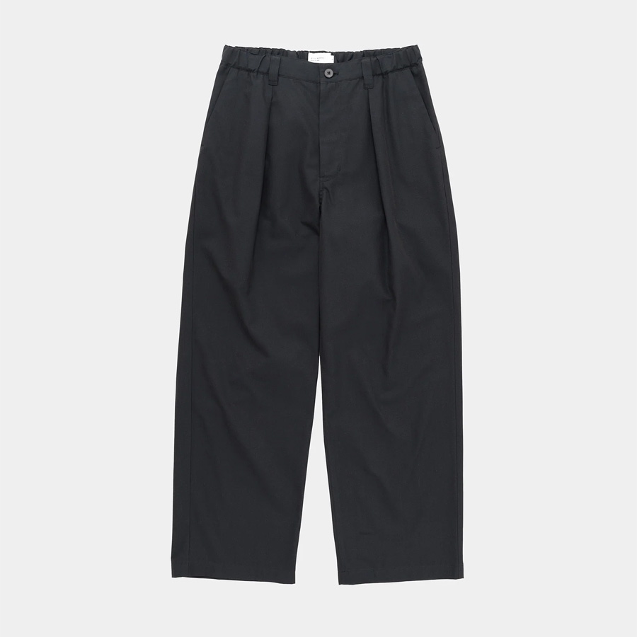 STILL BY HAND (スティルバイハンド)  [ PT08251 ]  Cupro mixed straight pants / キュプラミックス ストレートパンツ (GREIGE)(DARK NAVY)