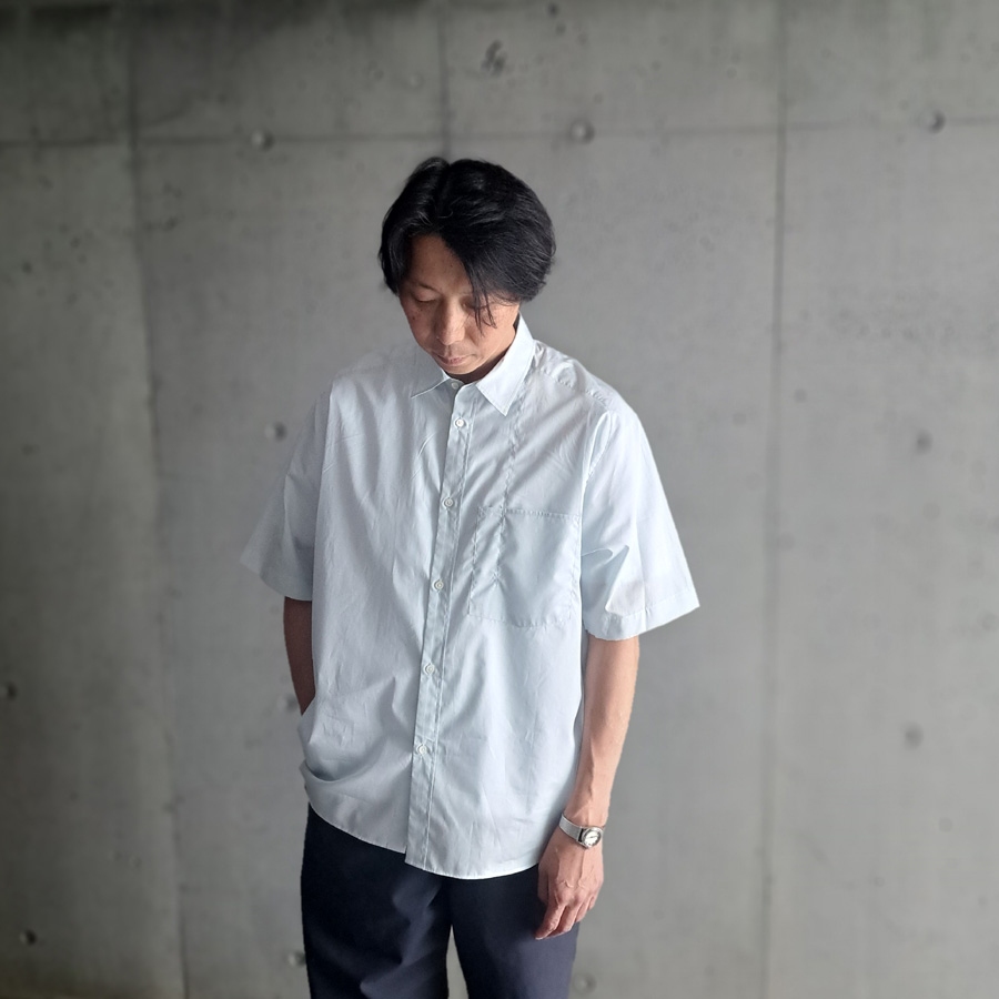 STILL BY HAND (スティルバイハンド)  [ SH05242 ] Raglan Sleeve S/S Shirts ラグランスリーブS/Sシャツ(2COLOR)