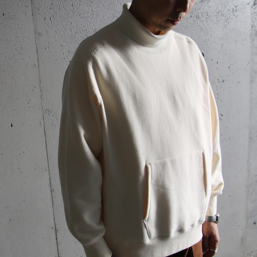 STILL BY HAND (スティルバイハンド)  [ CS03223 ] HIGH NECK SADDLE RAGLAN SLEEVE PULLOVER / ハイネック サドルラグランスリーブ プルオーバー (3COLOR)