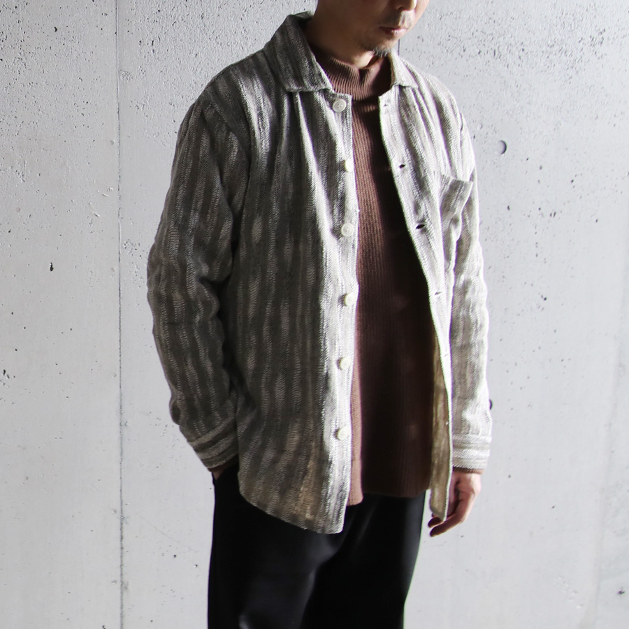 SEEALL (シーオール) [ CHEF JACKET ]  シェフ ジャケット (STRIPE)