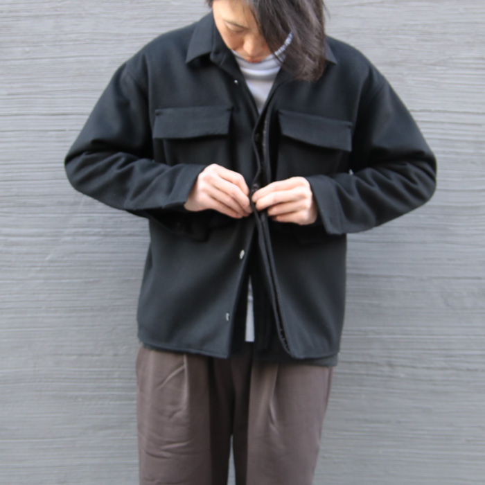SLOWBE (スローブ) [RAMBLE] CPO JACKET /メリノウールSuper140's 