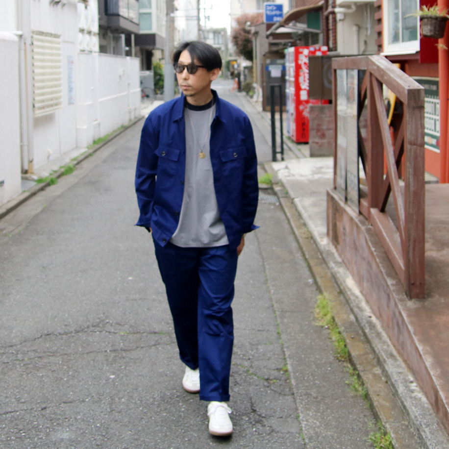 DEAD STOCK MILITARY (デッドストック ミリタリー) ITALIAN ARMY UTILITY WORK PANTS / イタリア軍 ユーティリティー ワークパンツ / ミリタリーウエア コーディネート / 40代ファッションベーシック / 50代ファッションベーシック