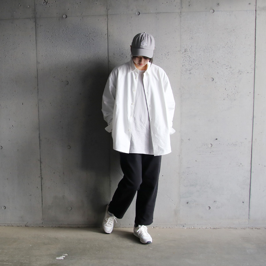 LAMOND (ラモンド) LM-S-077-OX [HEAVY OX BOLD SHIRTS JACKET] ヘヴィーオックス ボールド シャツジャケット (WHITE)