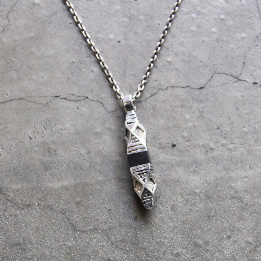 TOUAREG SILVER (トゥアレグシルバー)  [ NECKLACE 01 ] ネックレス (SILVER/EBONY WOOD)