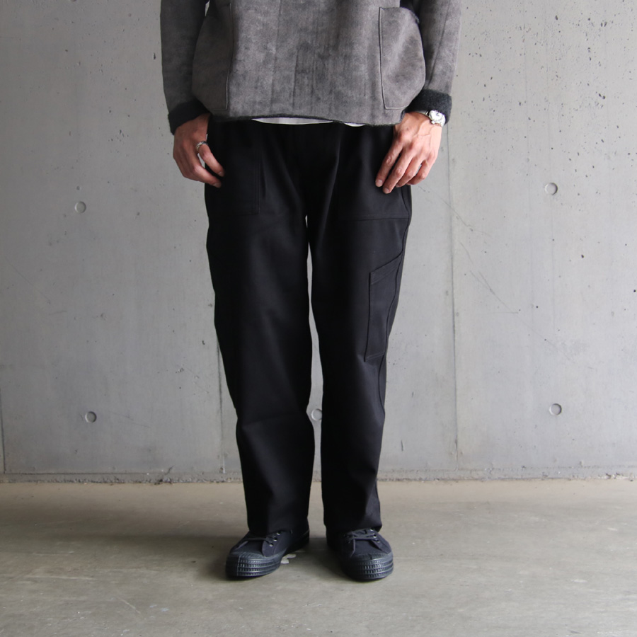  TUKI (ツキ) 0145 [COMBAT PANTS / KATSURAGHI DRILL] コンバットパンツ / カツラギドリル (BLACK)