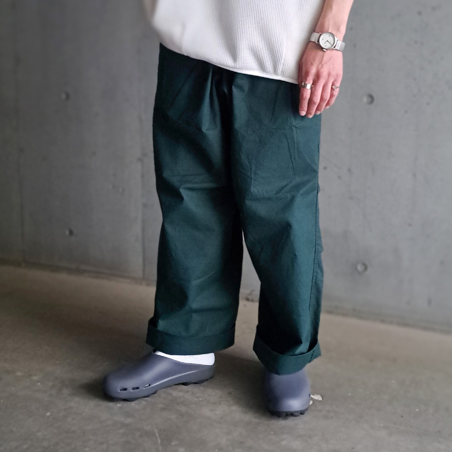 TUKI (ツキ) 0041[PAJAMAS / SHEETING]  パジャマパンツ (FOREST)