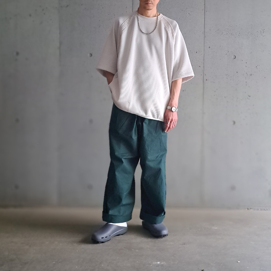 TUKI (ツキ) 0041[PAJAMAS / SHEETING]  パジャマパンツ(FOREST)