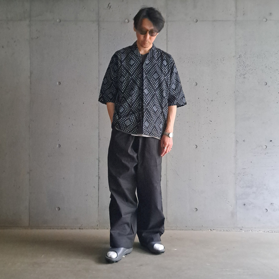 TUKI (ツキ) 0041[PAJAMAS / SHEETING]  パジャマパンツ (BLACK)