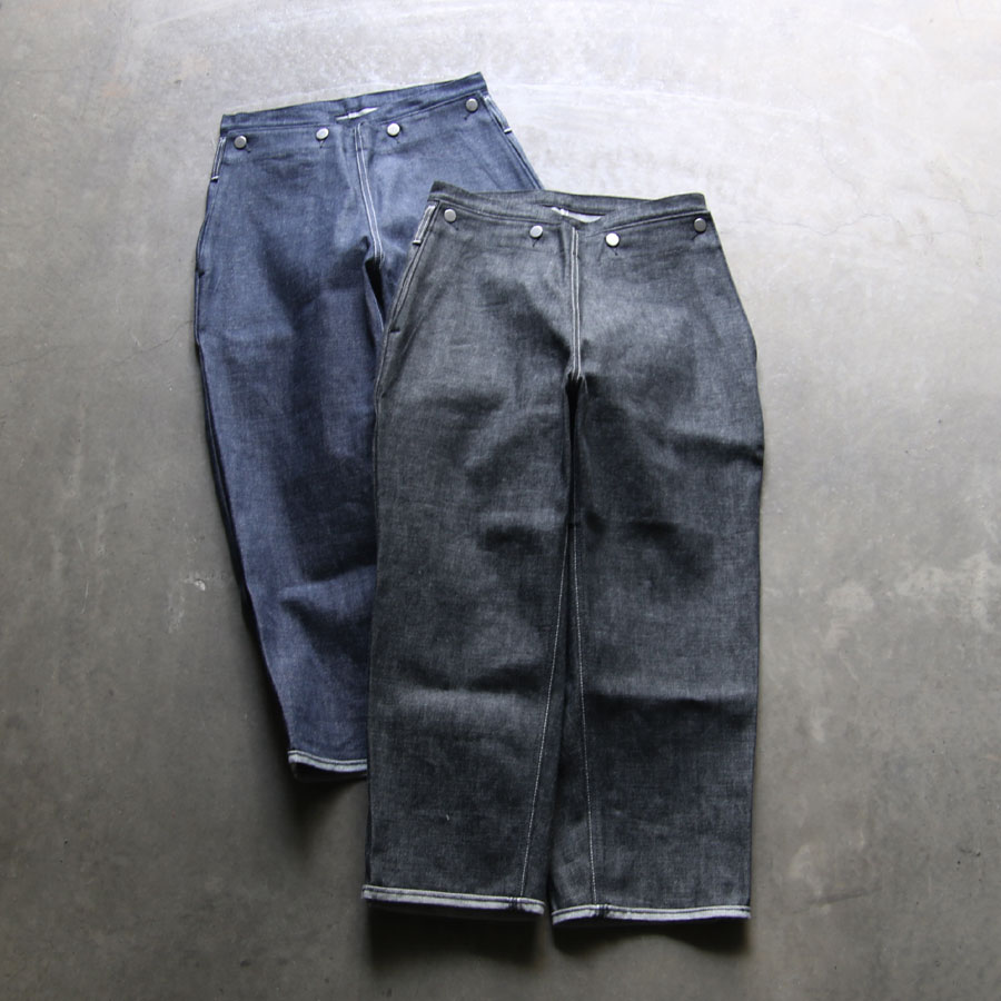 TUKI (ツキ) 0032 [TYPE3 INDIGO DENIM]　タイプスリー ノンウォッシュデニムクロップドパンツ(INDIGO) 