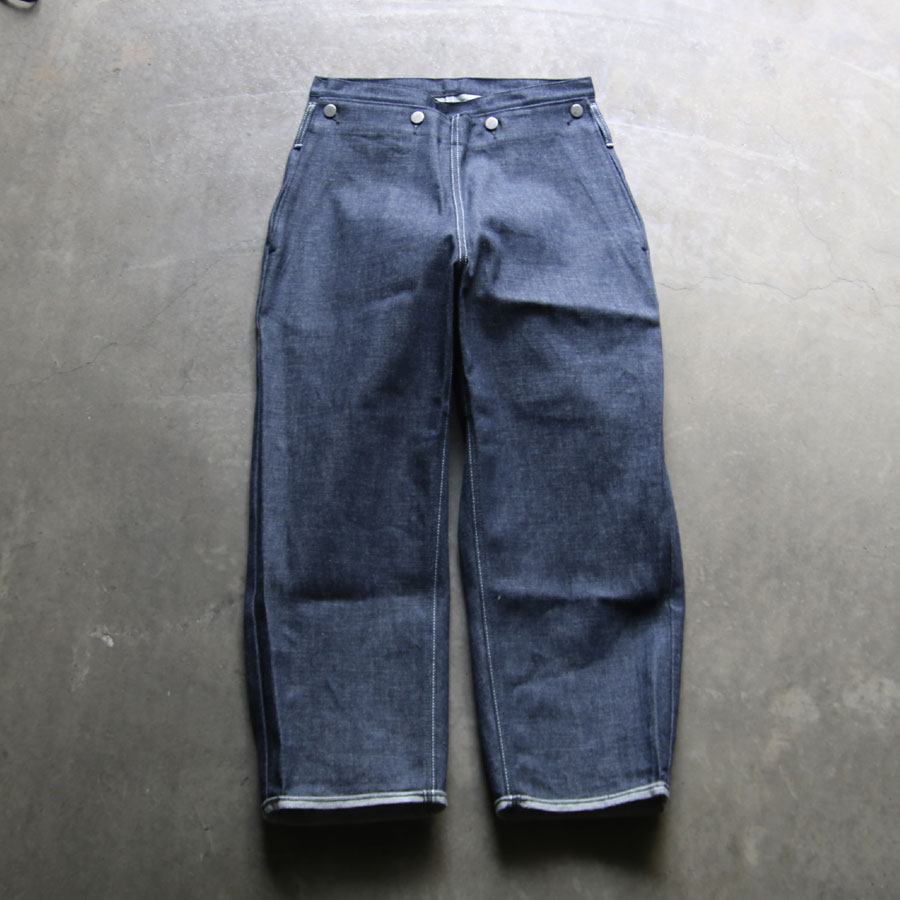 TUKI (ツキ) 0032 [TYPE3 INDIGO DENIM]　タイプスリー ノンウォッシュデニムクロップドパンツ(INDIGO) 