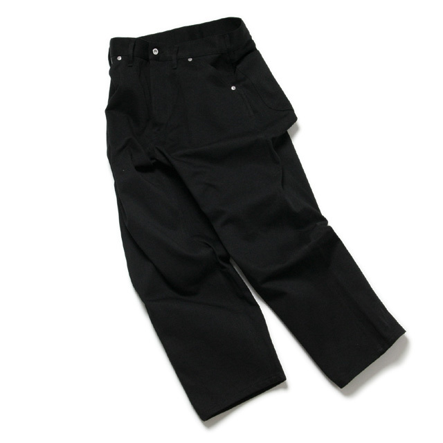 TUKI (ツキ) 0082 【WORK PANTS FINE DRILL】 葛城 超長綿 ワーク 