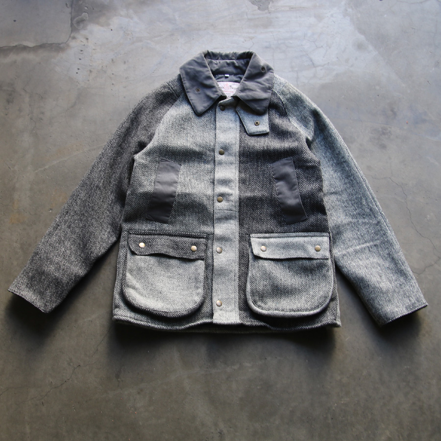 YOUSED (ユーズド) [ HARRIS TWEED COUNTRY JACKET ] リメイク ハリスツイード カントリージャケット