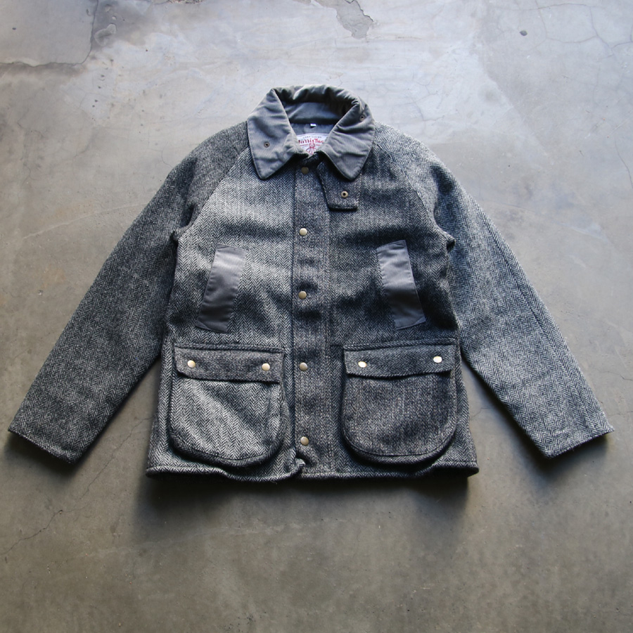 YOUSED (ユーズド) [ HARRIS TWEED COUNTRY JACKET ] リメイク ハリスツイード カントリージャケット