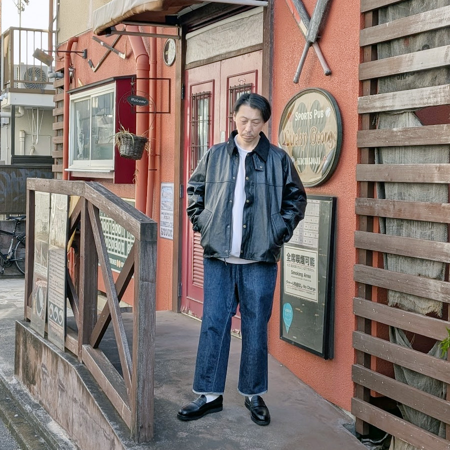 YOUSED (ユーズド) [ LEATHER DRIVERS JACKET ] リメイク レザー ドライバーズジャケット  